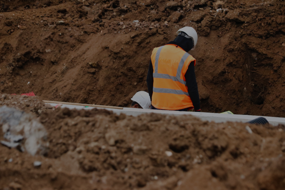 Excavation work