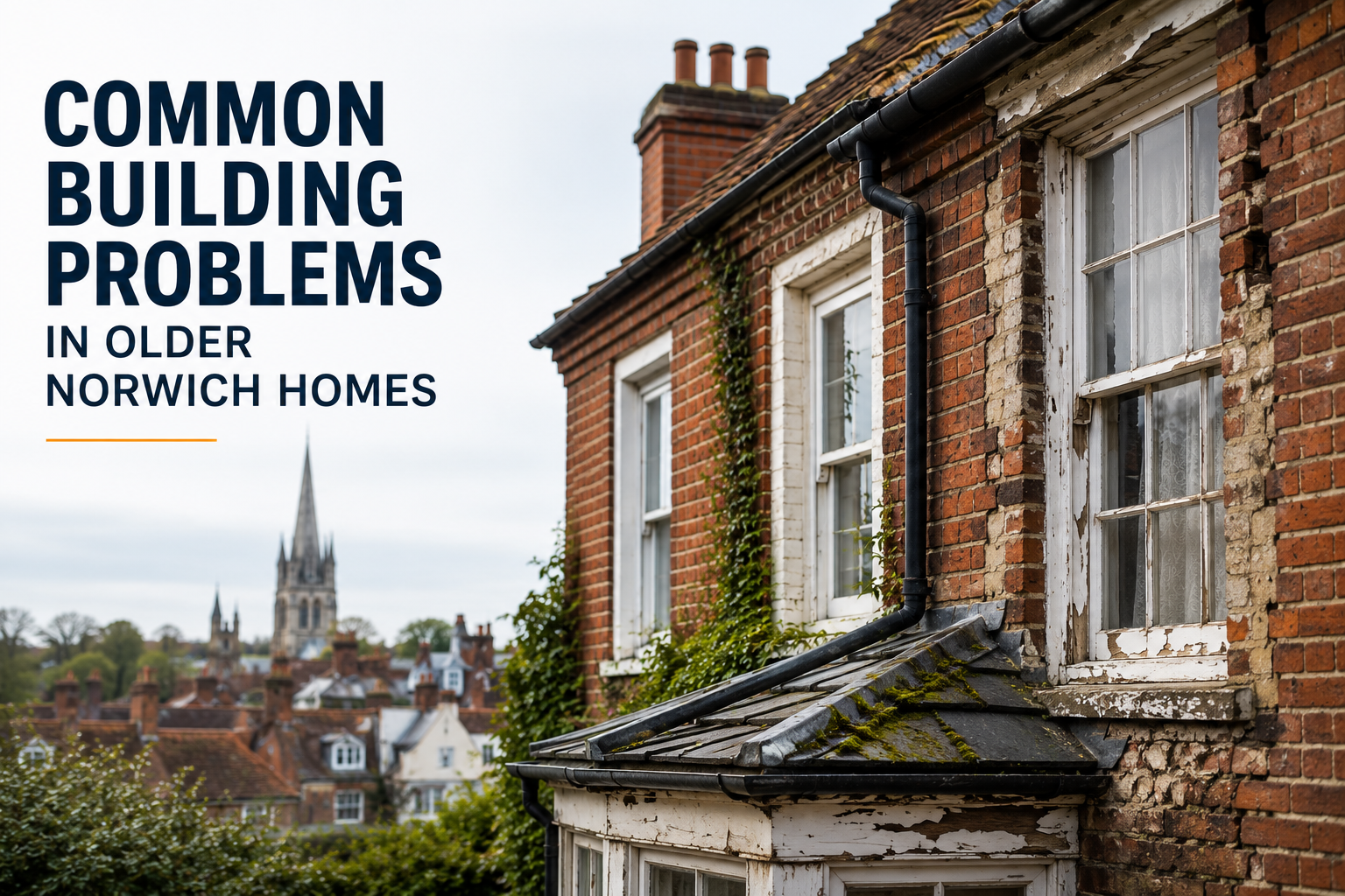 Common Building Problems in Older Norwich Homes