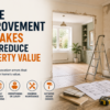 Home Improvement Mistakes