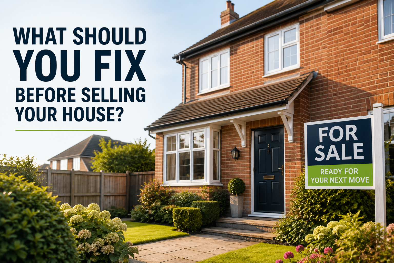 What Should You Fix Before Selling Your House