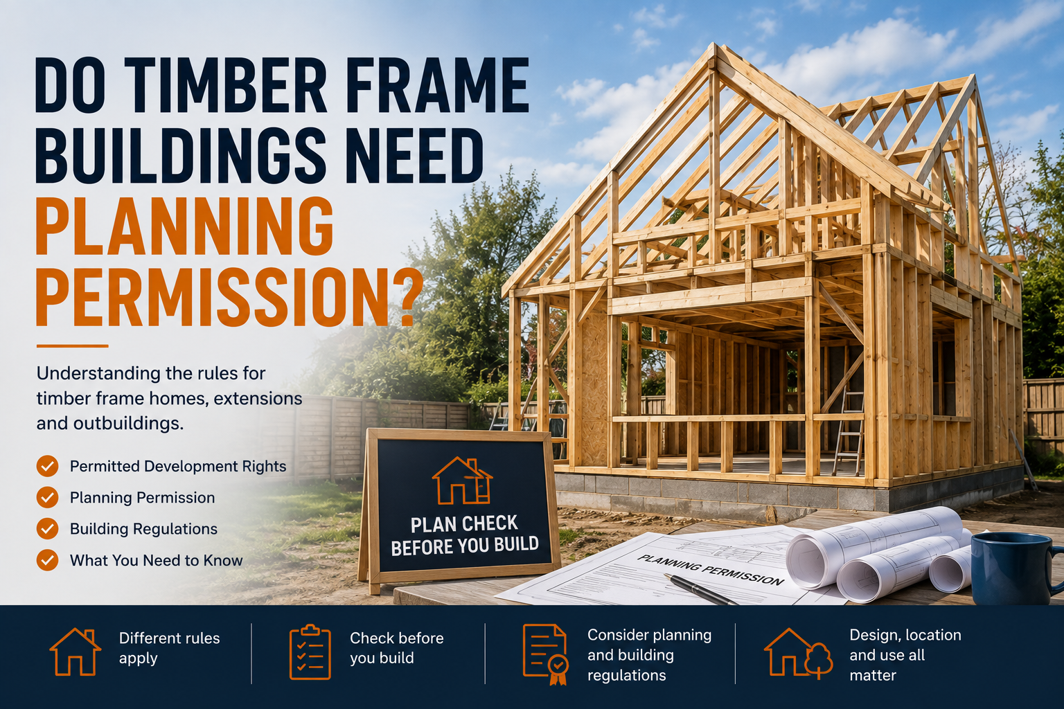 Planning Permission for Timber Frame Buildings