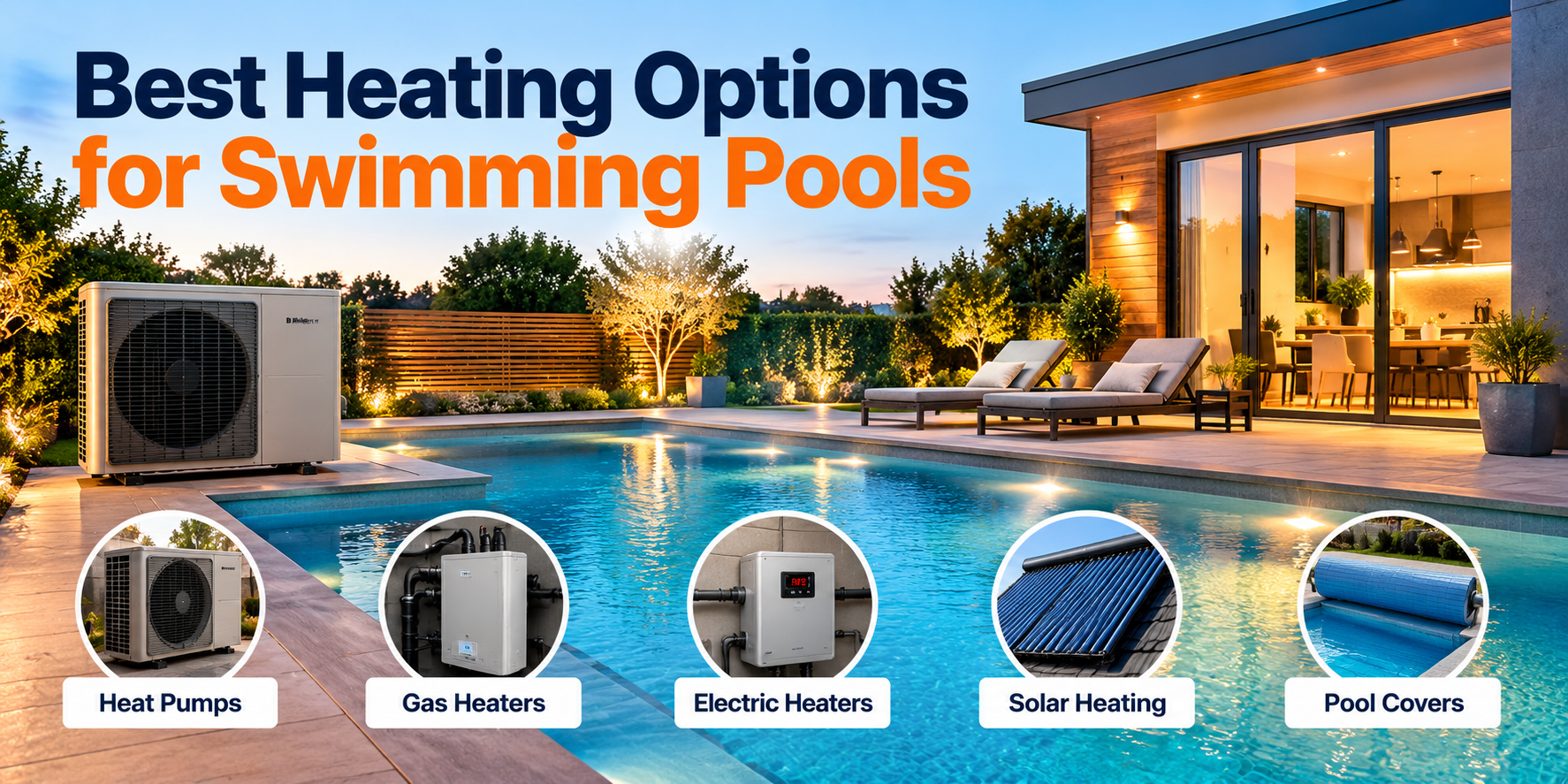 Best Heating Options for Swimming Pools
