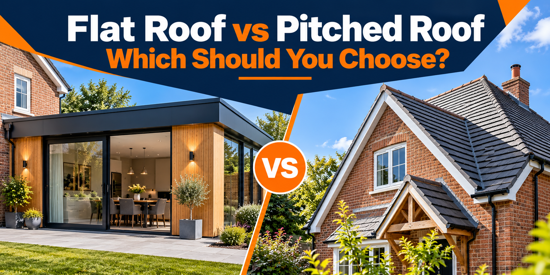 Flat Roof vs Pitched Roof Which Should You Choose